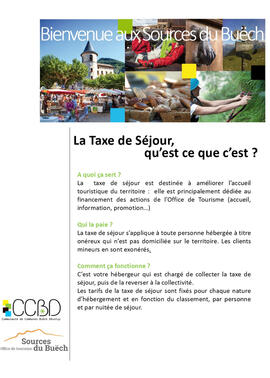 Affichette hébergeur Affichette hébergeur