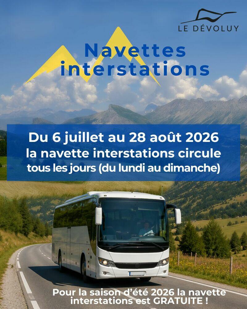 Navette interstation Dévoluy Navette interstation Dévoluy